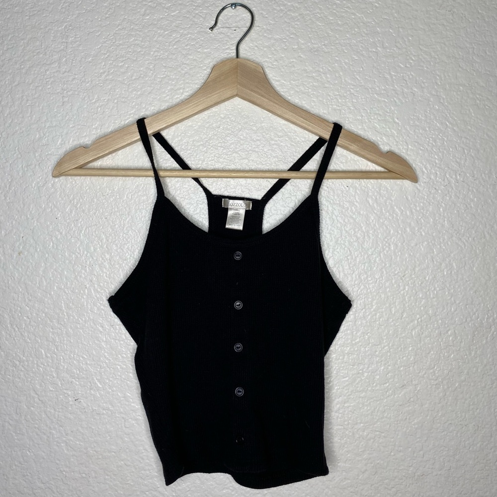 Small Black Tank Top